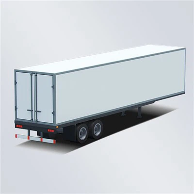 Dry Freight Semi Trailer Body Dry Freight Semi Trailer Body